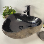 Раковина из речного камня RS-65148 53*45*16 0862