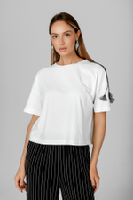 Укороченная футболка Тамбовчанка