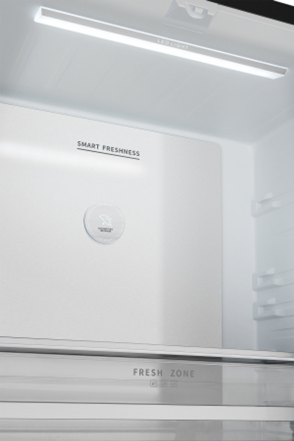 Холодильник Weissgauff  WCD 510 Built-in Inverter NoFrost Black Glass