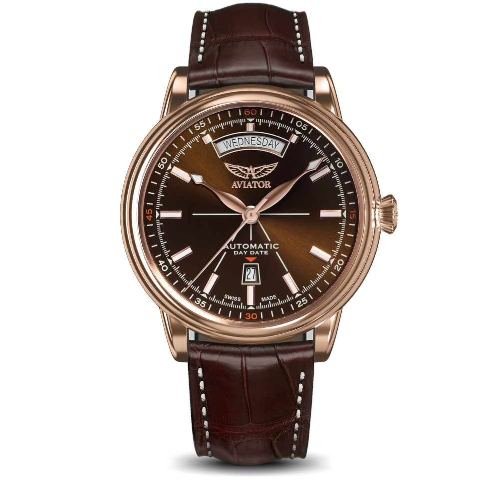 Чаcы механические AVIATOR DOUGLAS DAY DATE V.3.20.2.226.4 мужские