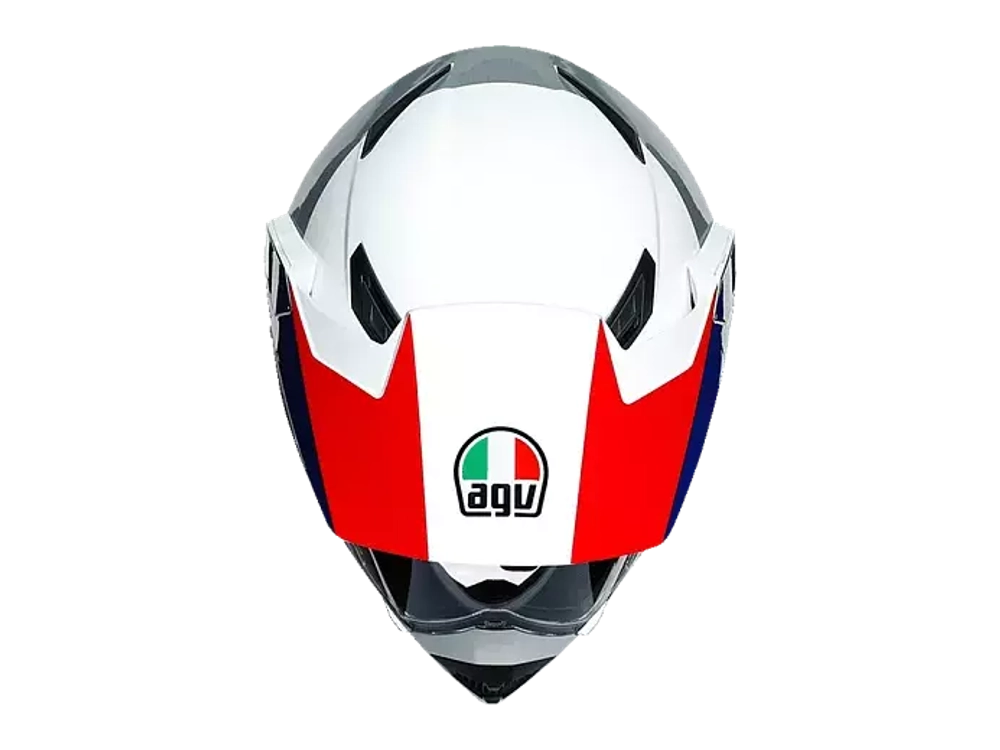 AGV AX9 ATLANTE WHITE/BLUE/RED