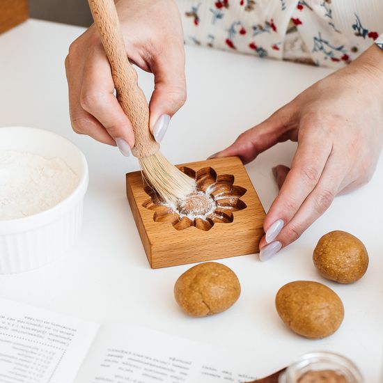 Пряничная форма Курабье Ромашка. Текстурра