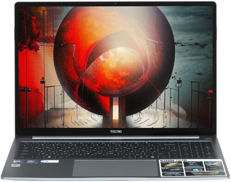 Ноутбук 16" TECNO Intel Core Ultra 9 185H 2.3 ГГц 32 ГБ LPDDR5 Intel Arc Graphics Tecno Megabook T16