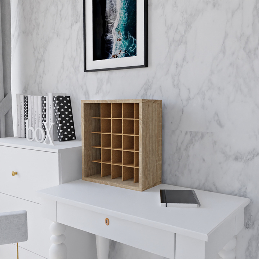 D-Box Органайзер для маркеров 5х5, Дуб сонома R Lamarty