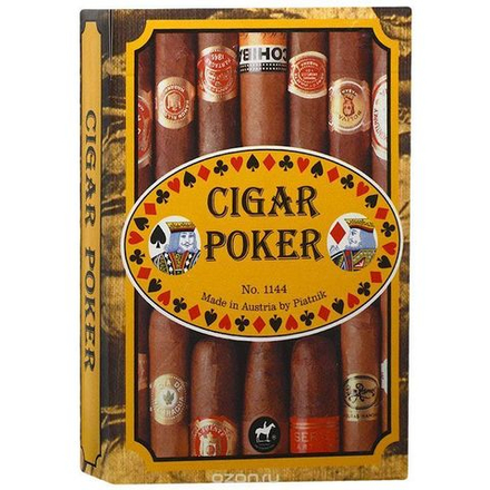 1144 Коллекционные карты "Сигары Покер"