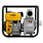 Мотопомпа бензиновая для чистой воды PX-80, 7 л.с, 3", 1000 л/мин, глубина 8 м, напор 30 м Denzel