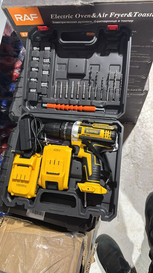 Аккумуляторный шуруповёрт