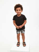 Футболка и шорты в комплекте для мальчика Next 320-079, Хаки, Черный