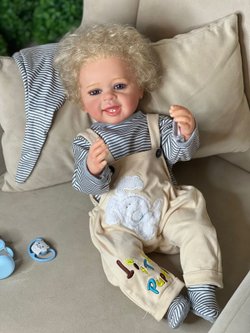 Кукла Реборн виниловая 55см в пакете (FA-325)