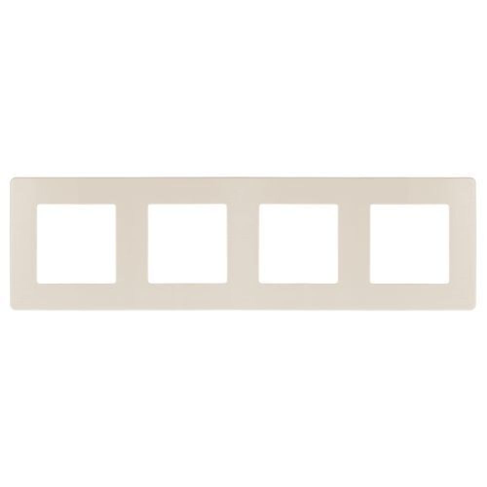 Рамка 4-м 12-5104-02 сатин сл. кость Эра Б0052530