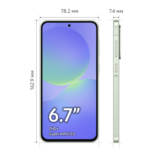 Смартфон Samsung Galaxy A36 256Гб Лайм