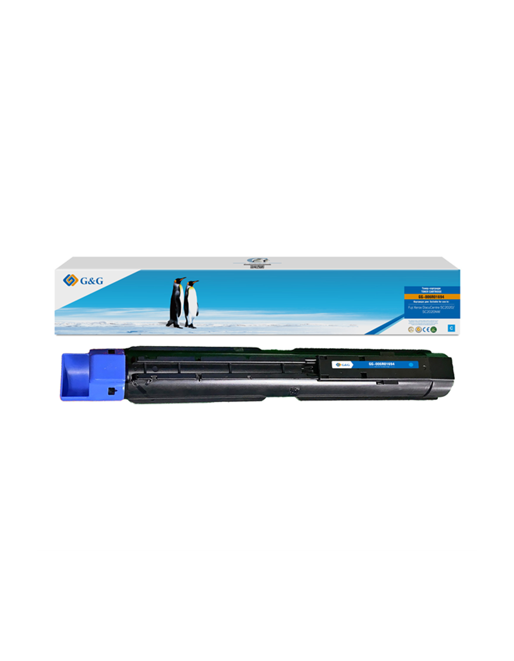 Print cartridge G&G for Xerox DC SC2020 (3K стр.), cyan