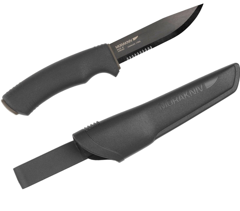 Нож Morakniv Bushcraft Black SRT, арт. 12417