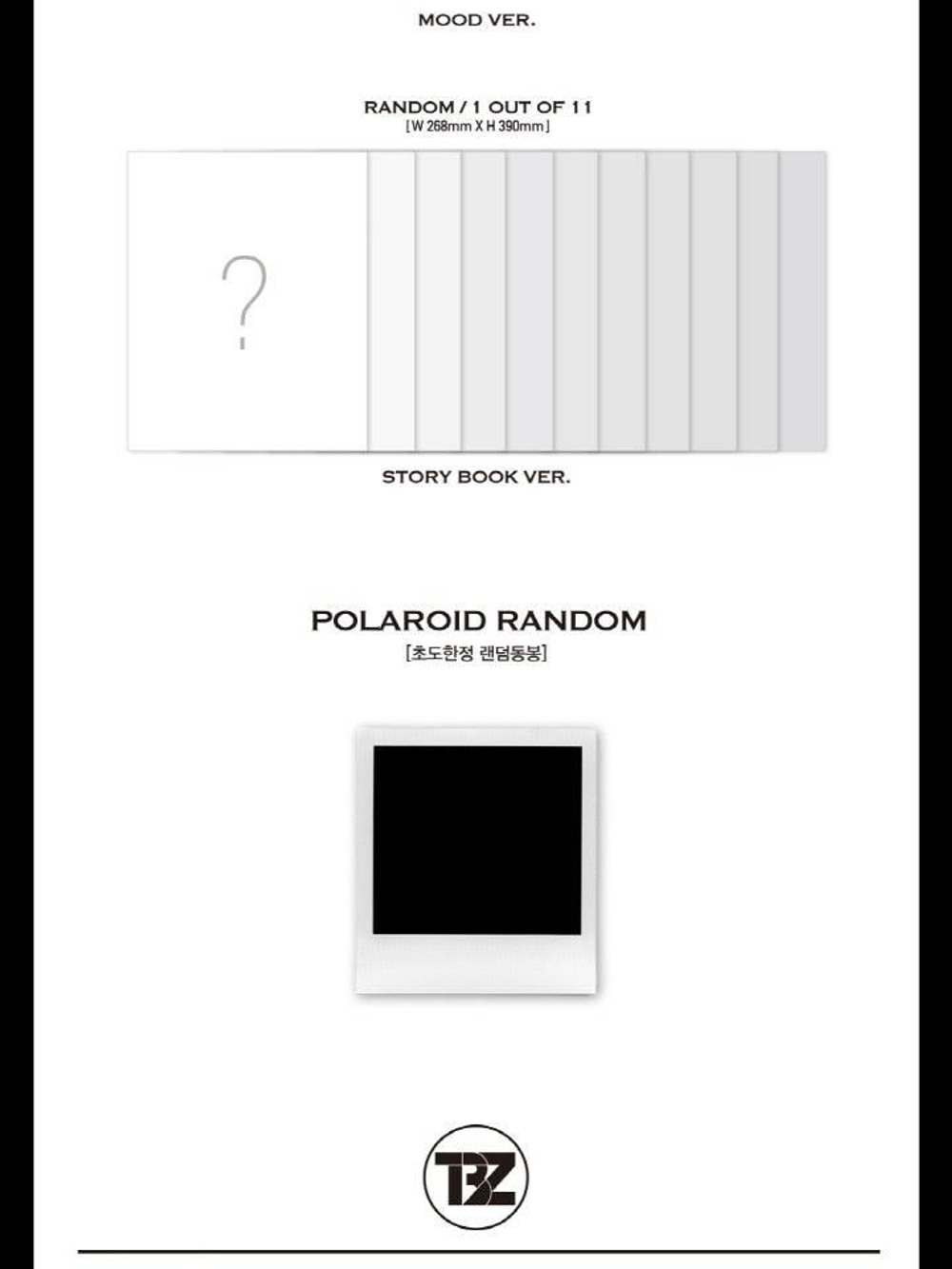 Альбом THE BOYZ - MAVERICK 3rd Single Album RANDOM Version