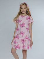 Платье для девочек розовое