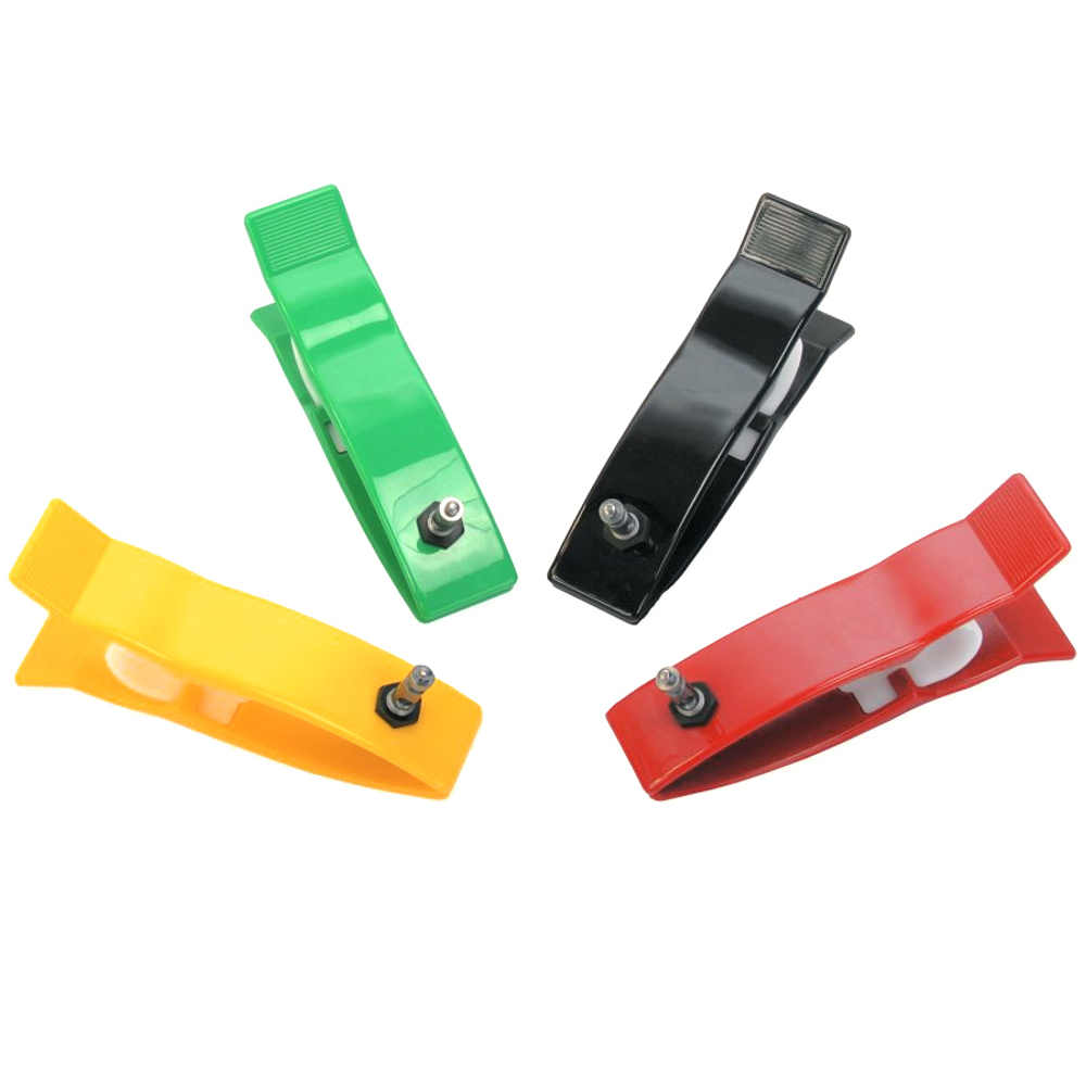 Комплект электродов на конечности для ЭКГ с винтом и зажимом взрослый хлорид серебра 4 шт