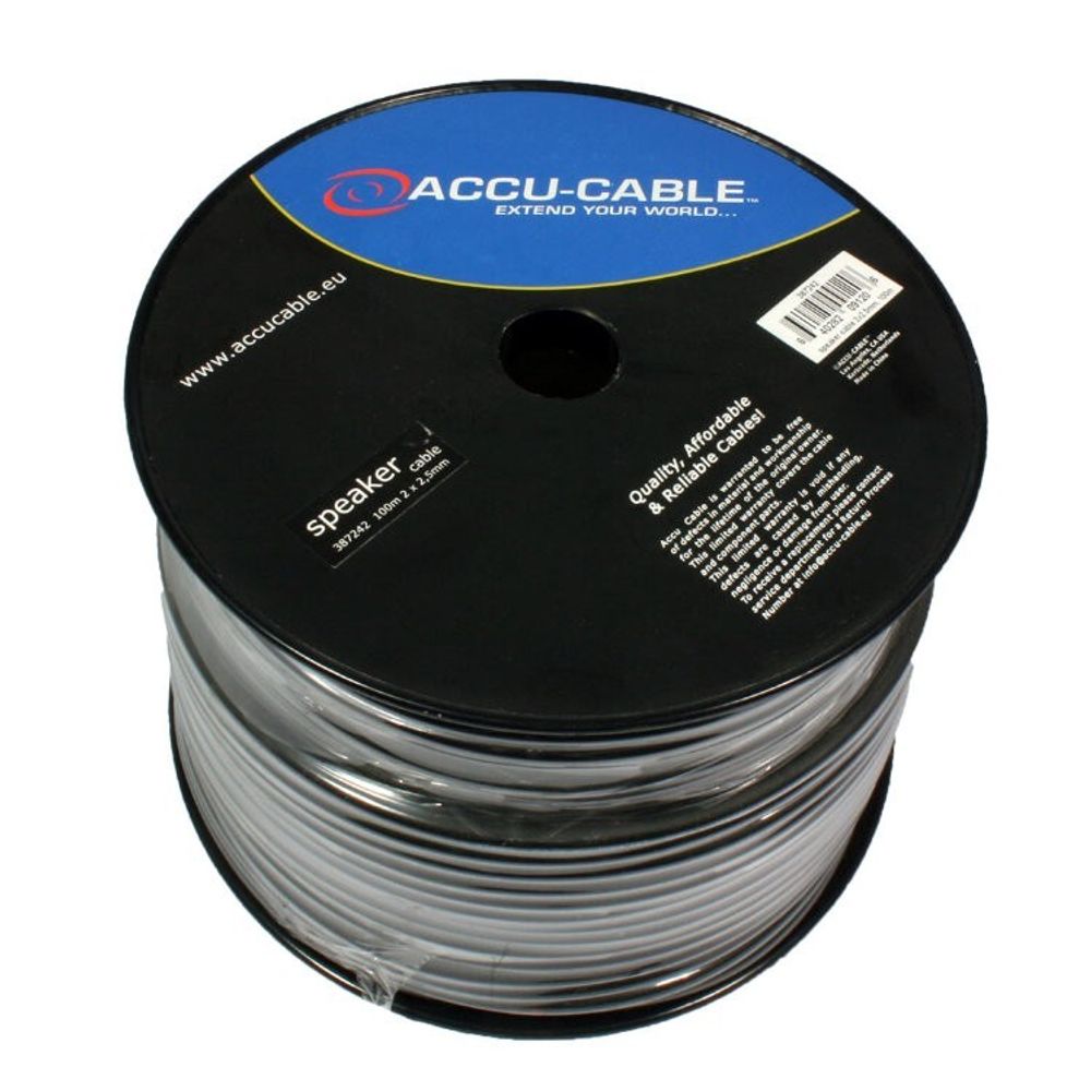 ACCU-CABLE AC-SC2-2.5/100R-Transparent