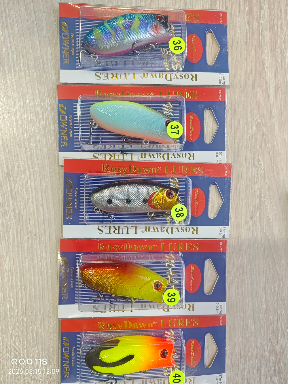 Воблер малас длина: 57мм вес: 9г заглубление :0-0.3м