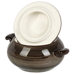 Горшок керам, 0.4 л, Графит, Y4-9033