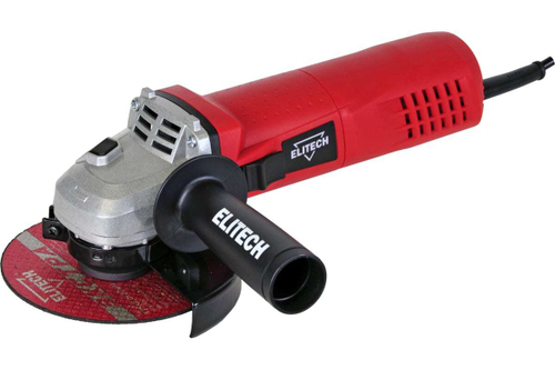 Угловая шлифмашина ELITECH домашний мастер мшу 101э