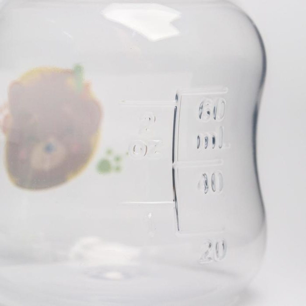 5161806 Бутылочка для кормления 60 мл с соской «Медвежонок»