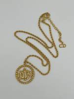 Кулон лого Christian Dior