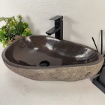 Каменная раковина из речного камня RS-05033 (58*38*15) 0857 из натурального камня