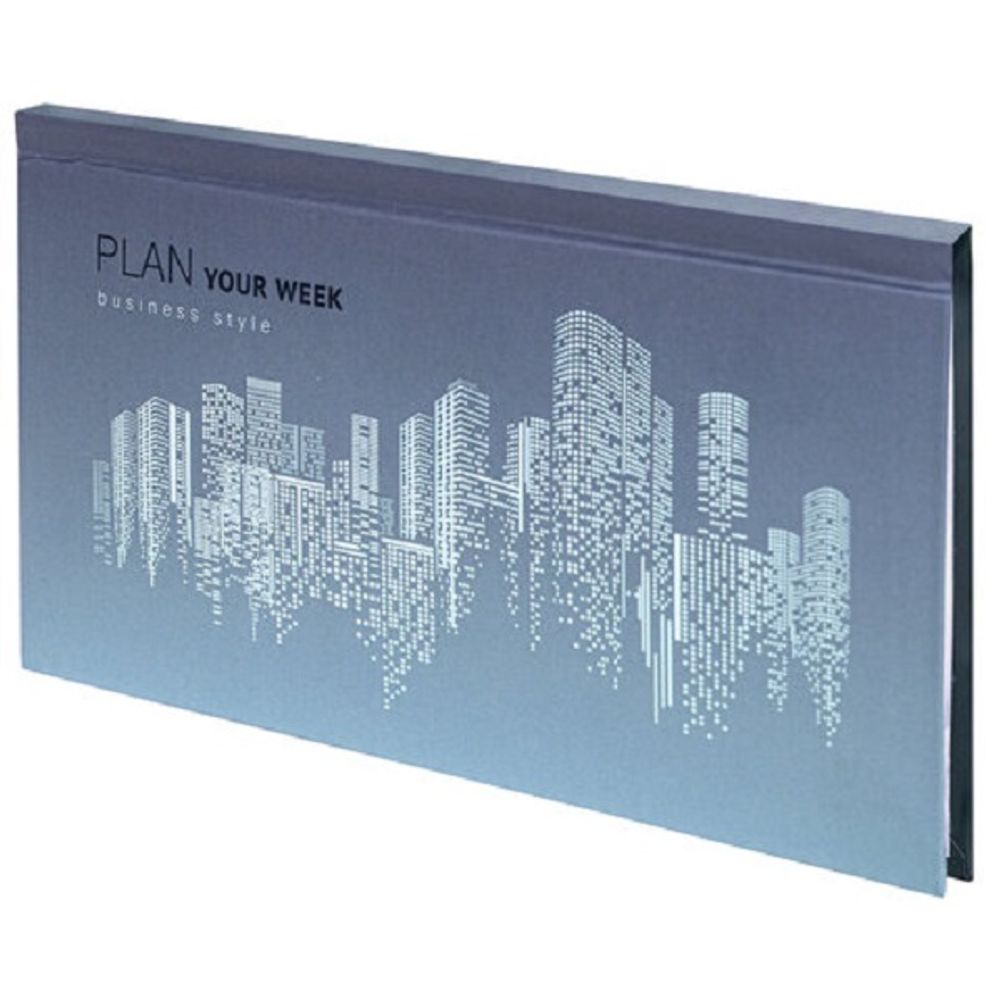 Планинг-еженедельник недатированный 165х90мм, Staff Metropolis, тверд. обл, 64л