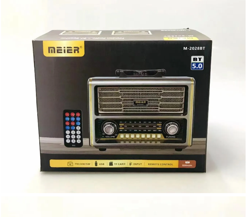 Радиоприемник Meier M-2028BT USB Ретро стиль