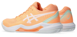 Женские  кросовки для Padel Asics Gel-Dedicate 8 Padel - bright sunstone/white