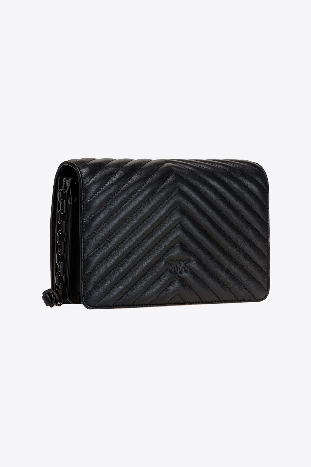 CLASSIC LOVE BAG CLICK CHEVRON – limo black block colour