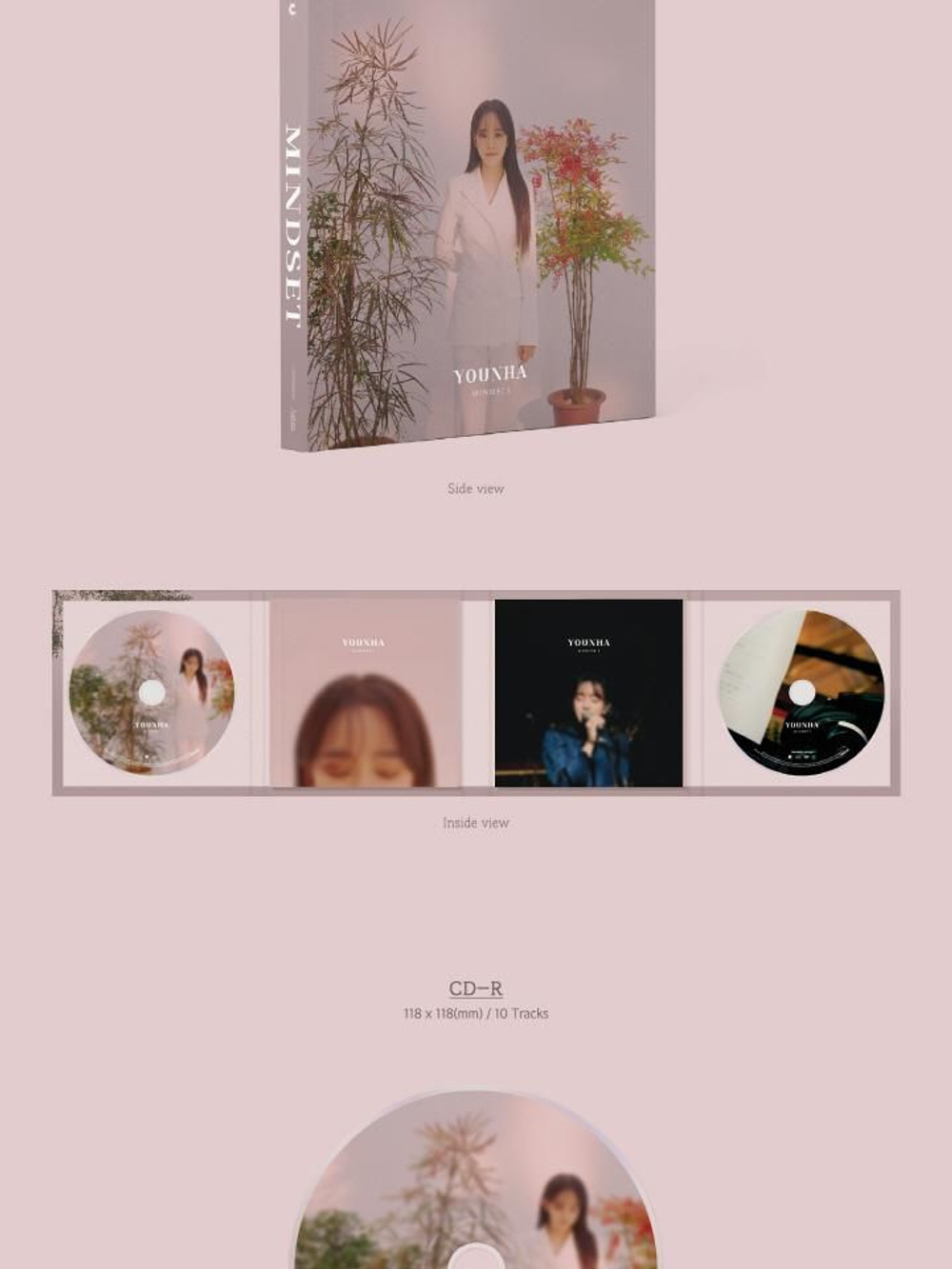 Альбом YOUNHA - MINDSET Studio Live Album