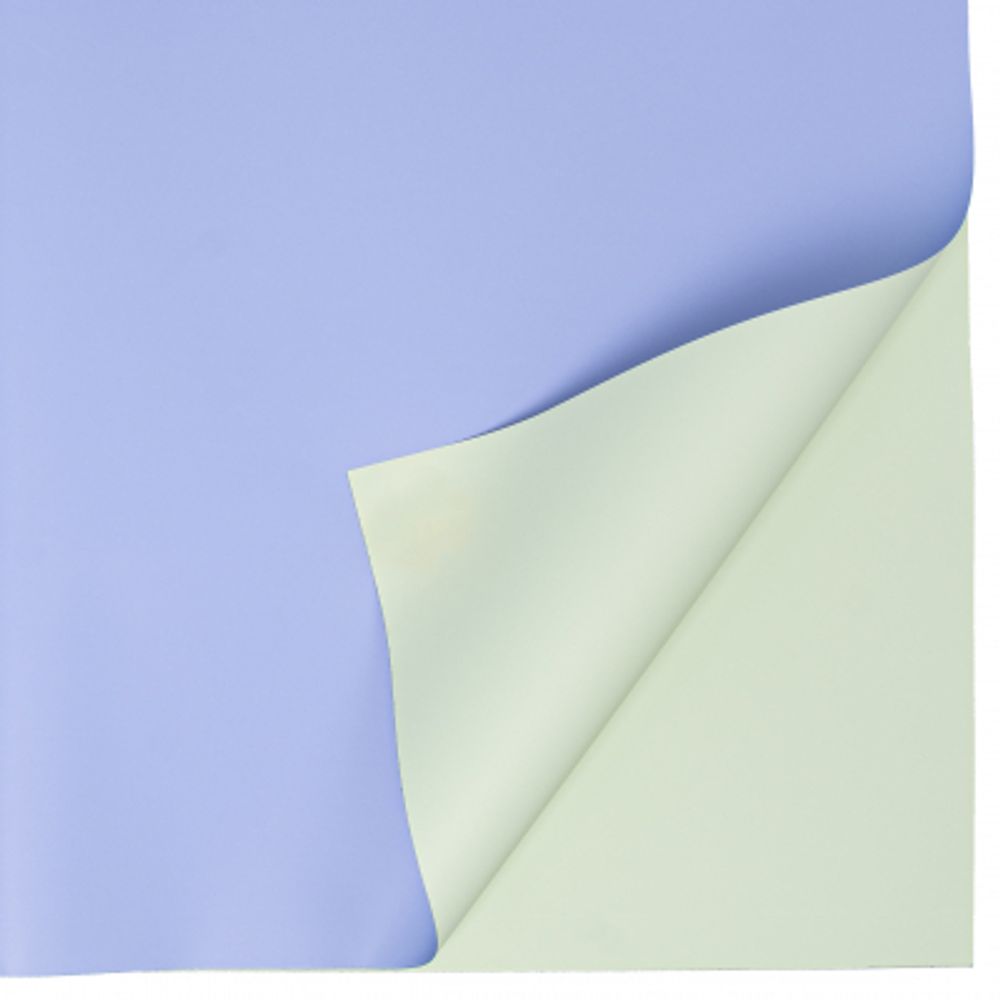 ЛИСТ Яркая 58*58/20шт ГОЛУБОЙ/БЛЕДНО-ЗЕЛЁНЫЙ