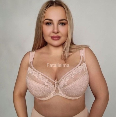 Бюстгальтер Полупоролоновая чашка Пион жаккард Прибалтика