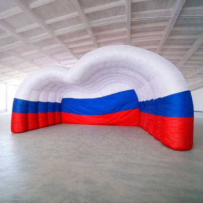 Надувная концертная сцена «Сердце России», 10,5×5×5,7 м