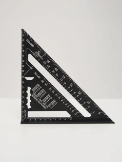 Угольник свенсона, треугольник металлический, строительный, столярный 18 см