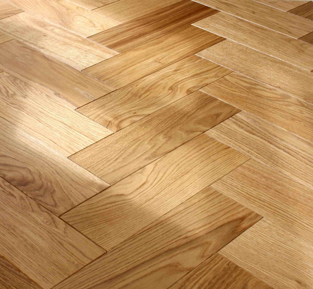 Паркет "Английская Елка" TANTUM QUERCUS, массив дуба, масло-воск, 250х125х20 мм
