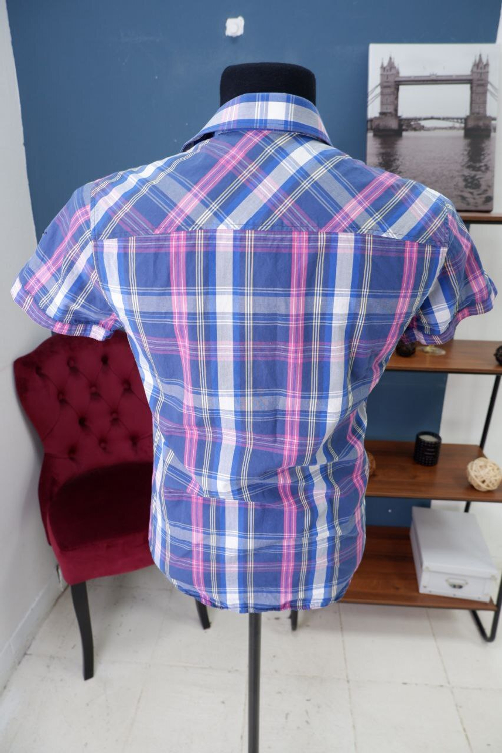 Рубашка Jack&Jones стильная 44 размер