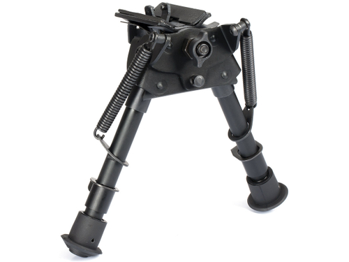 Сошки ShotTime на антабочный винт с качалкой 5 позиций L=14,7-22см