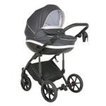 Коляска Tutis Mimi Style 2 в 1 New 2024 №042 Black Marble (Темный серый)
