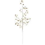 Ветка декоративная «Изящный шарм» 76 см, Золото