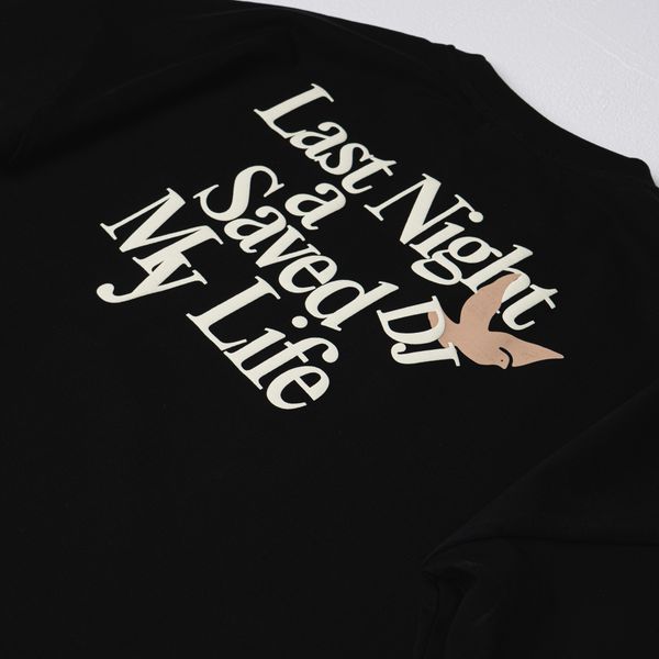 Футболка Last Night DJ Черная - фото 7