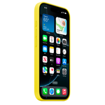 Силиконовый чехол с поддержкой MagSafe Apple Silicone Case для iPhone 16 Pro Max, Star Fruit (Желтый)