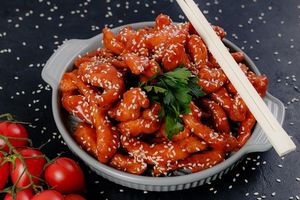 КУРИЦА В КИСЛО-СЛАДКОМ СОУСЕ 250ГР