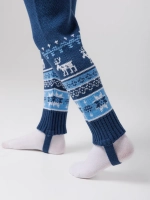 Рейтузы вязаные с орнаментом