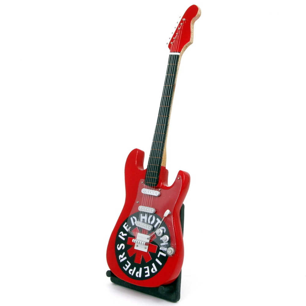 Гитара сувенирная Red Hot Chili Peppers