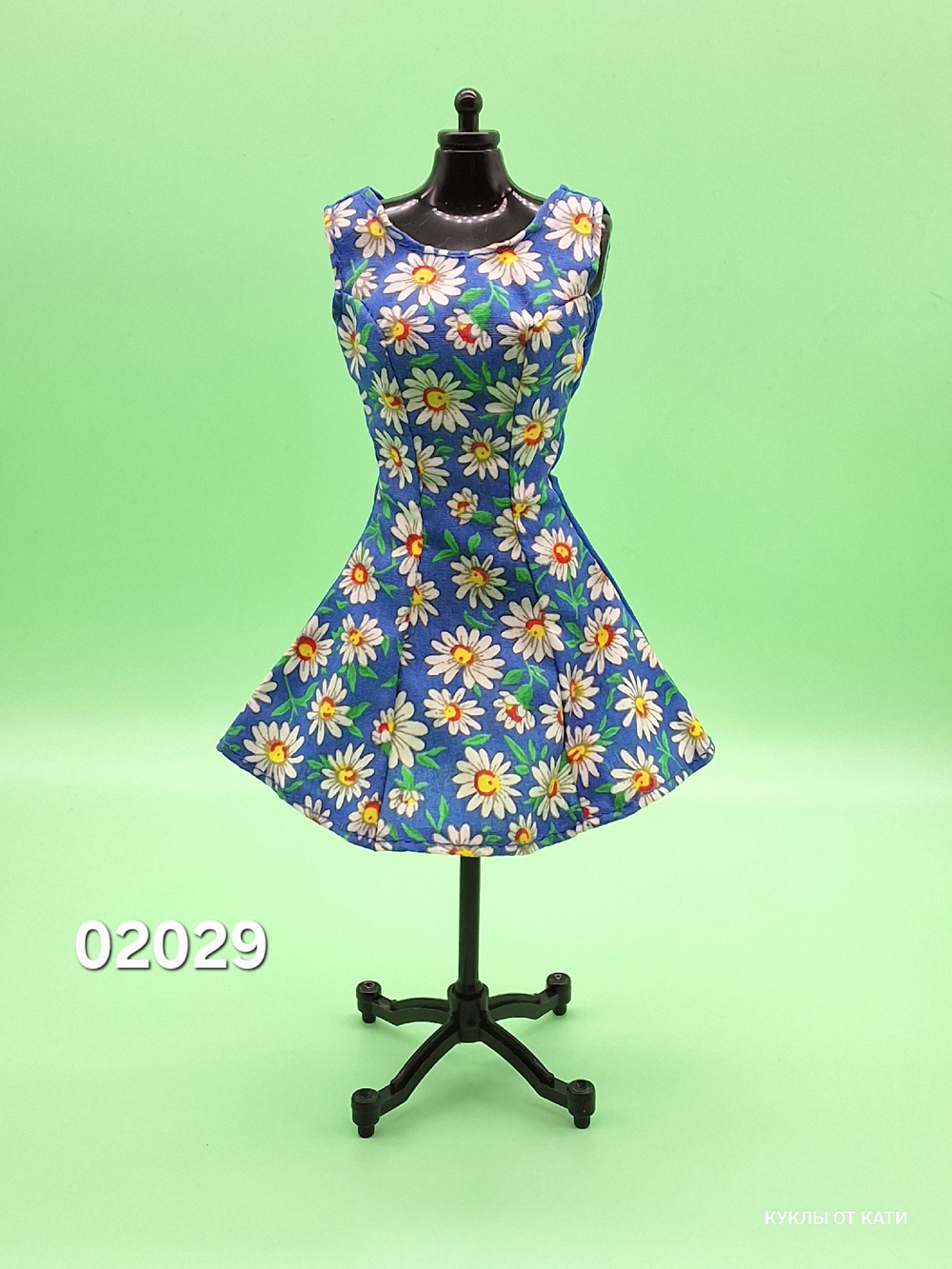 Одежда для куклы Барби винтаж платье 02029