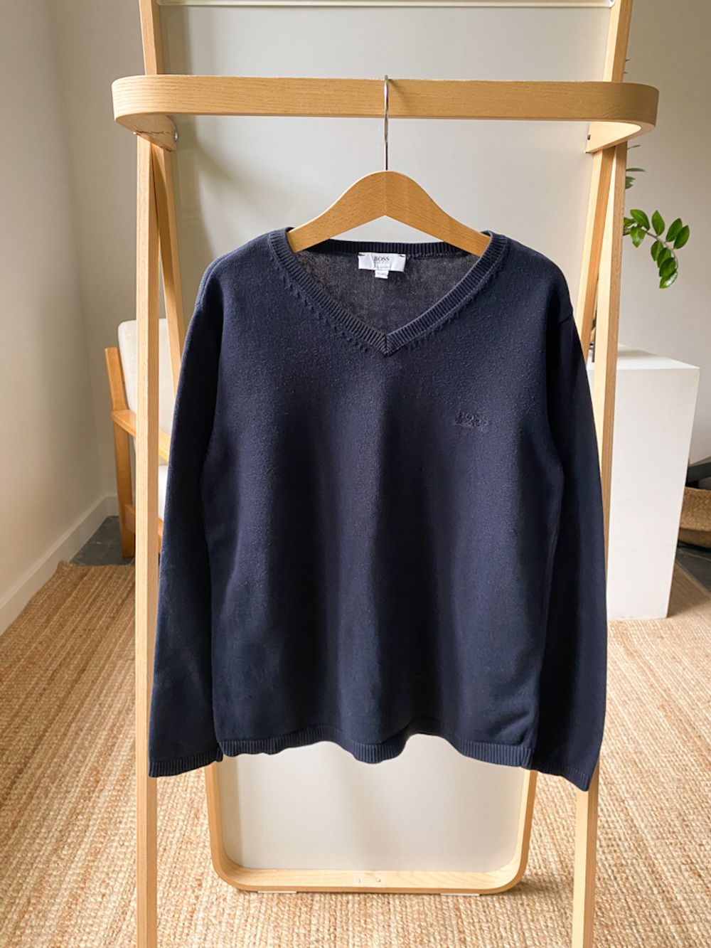 Хлопковый свитер Hugo Boss, 140