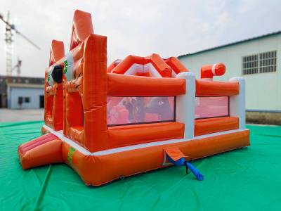 Коммерческий надувной батут «Веселый кот» 5*5*3,2 м