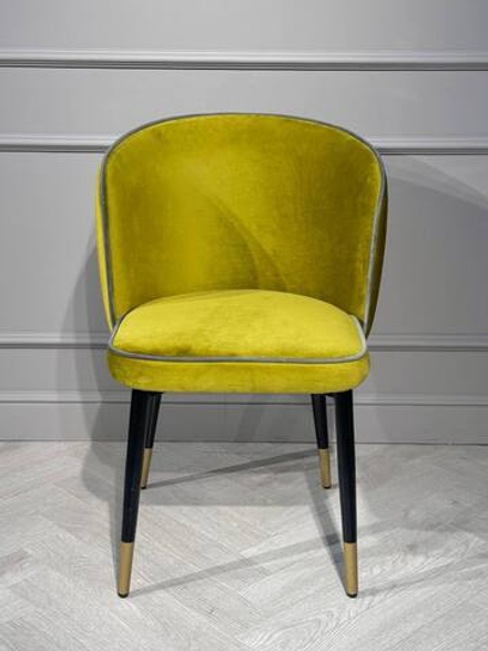 Стул обеденный Ist Casa Амини, оливковый, черный с золотом